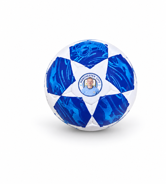 2026 Футболна Топка MANCHESTER CITY HAALAND / ХОЛАНД Цвят Синьо