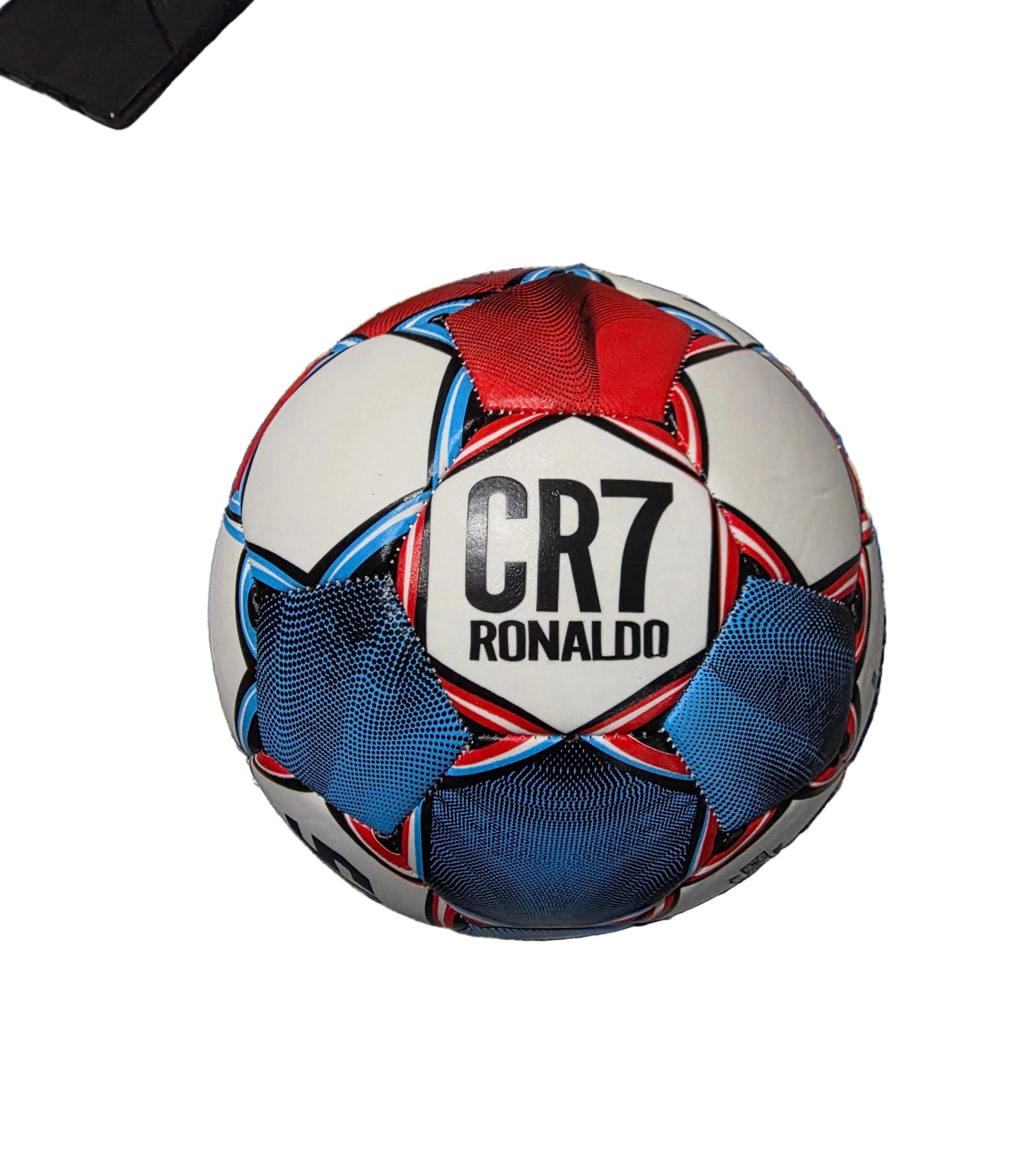Шарена звезда Футболна Топка на CR7 Роналдо 2026г  Размер 5, Шита